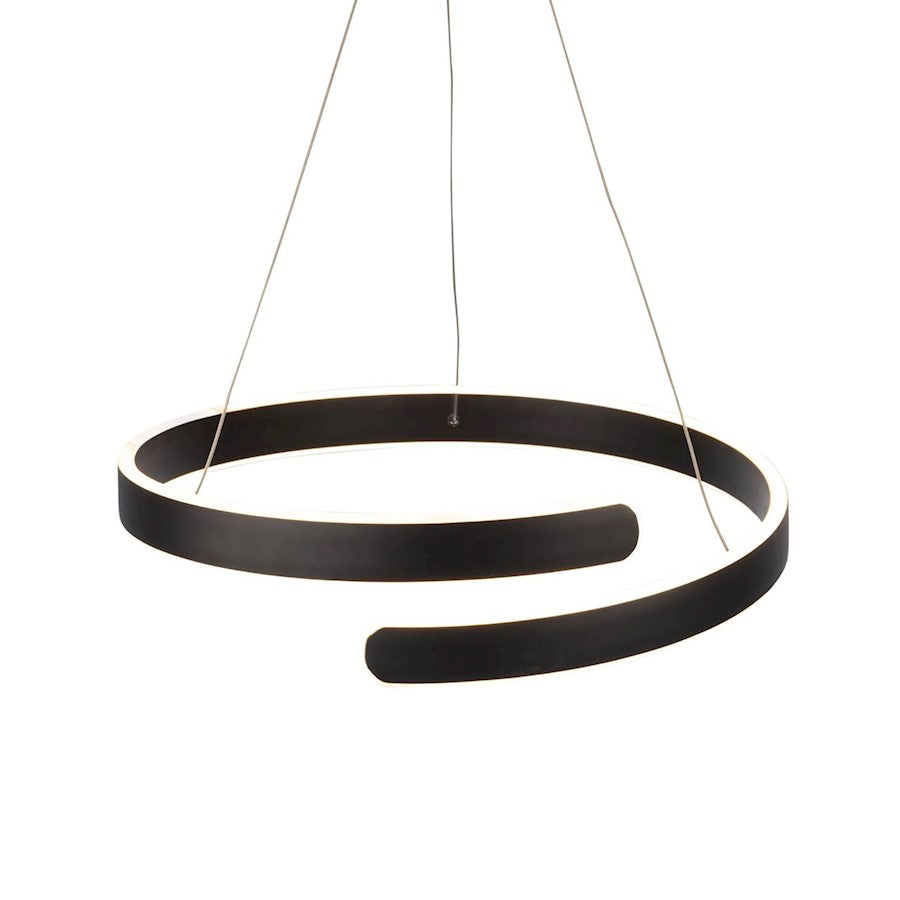 Sirius Integrated LED Chandelier, Black