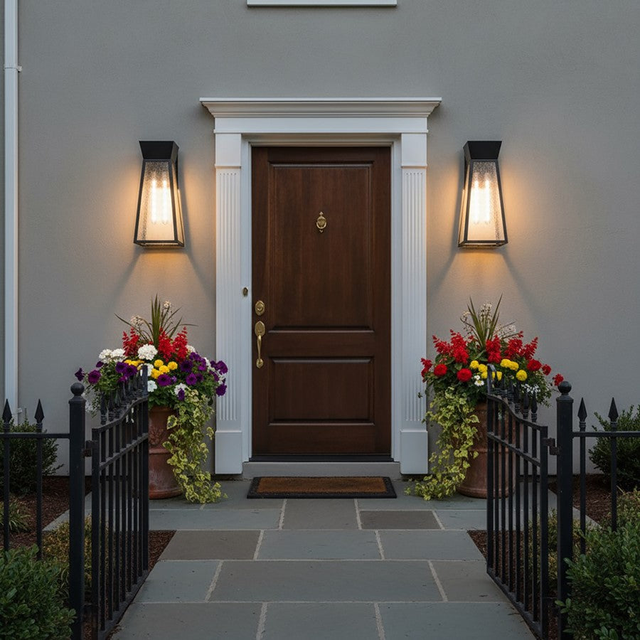 2 Light Outdoor Wall Sconce