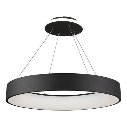 Lazio Integrated LED Chandelier, Black