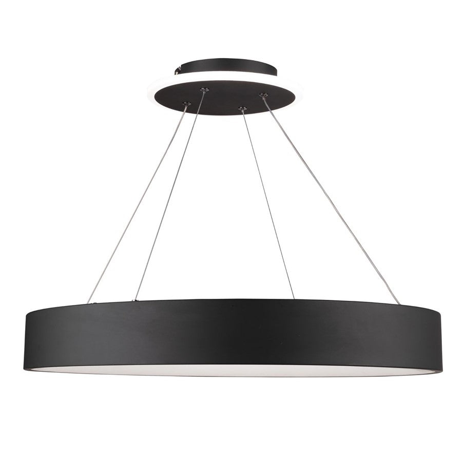 Lazio Integrated LED Chandelier, Black