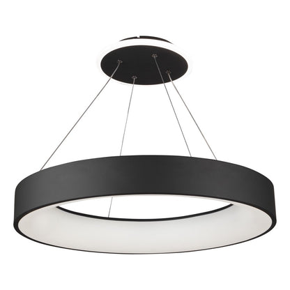 Lazio Integrated LED Chandelier, Black