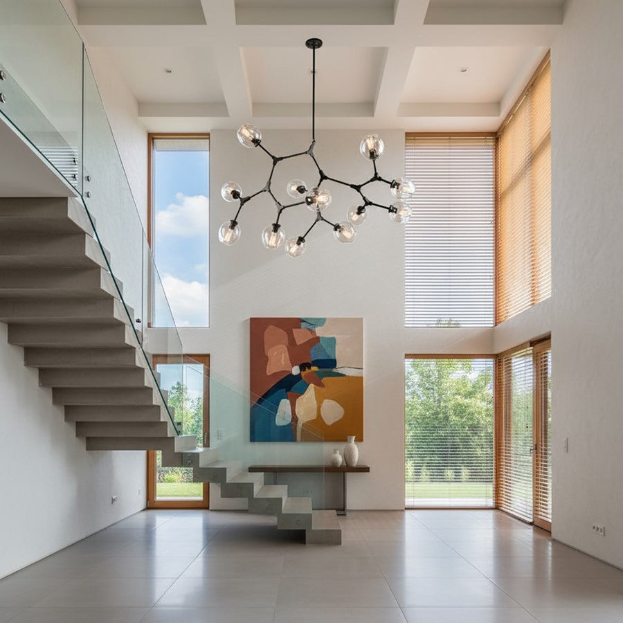 12 Light 46" Chandelier