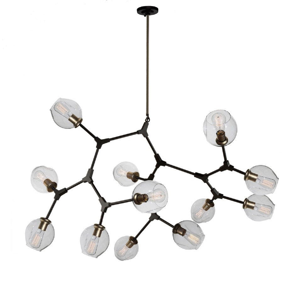 12 Light 46" Chandelier
