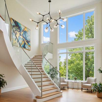 12 Light 46" Chandelier