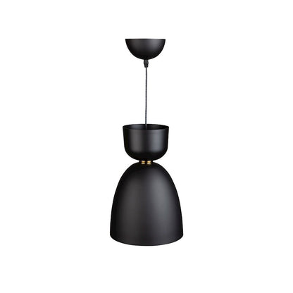 1 Light Pendant, Matte Black