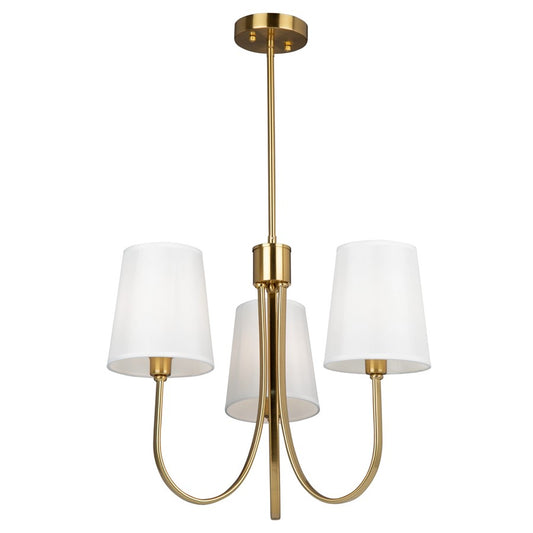 Rhythm Chandelier, White