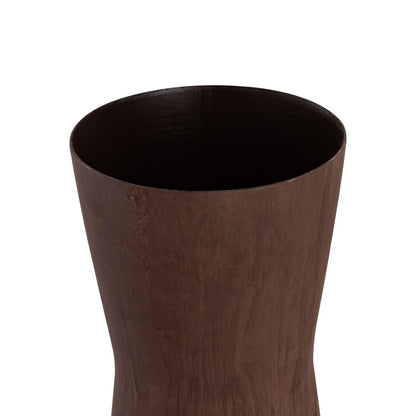 Atlas Lighting Adler 28in Rust Metal Vase | Transitional Sculpture | Living Room & Entryway Decor | 7.75 x 7.75 x 28 in | Model AC11012-02