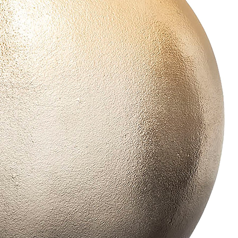 Atlas Lighting Alana Set of 2 Metal Vases | Gold Ombre Finish | Modern Sculpture & Single Bloom Display | 15 x 5 x 15 in | Model AC11021-01S