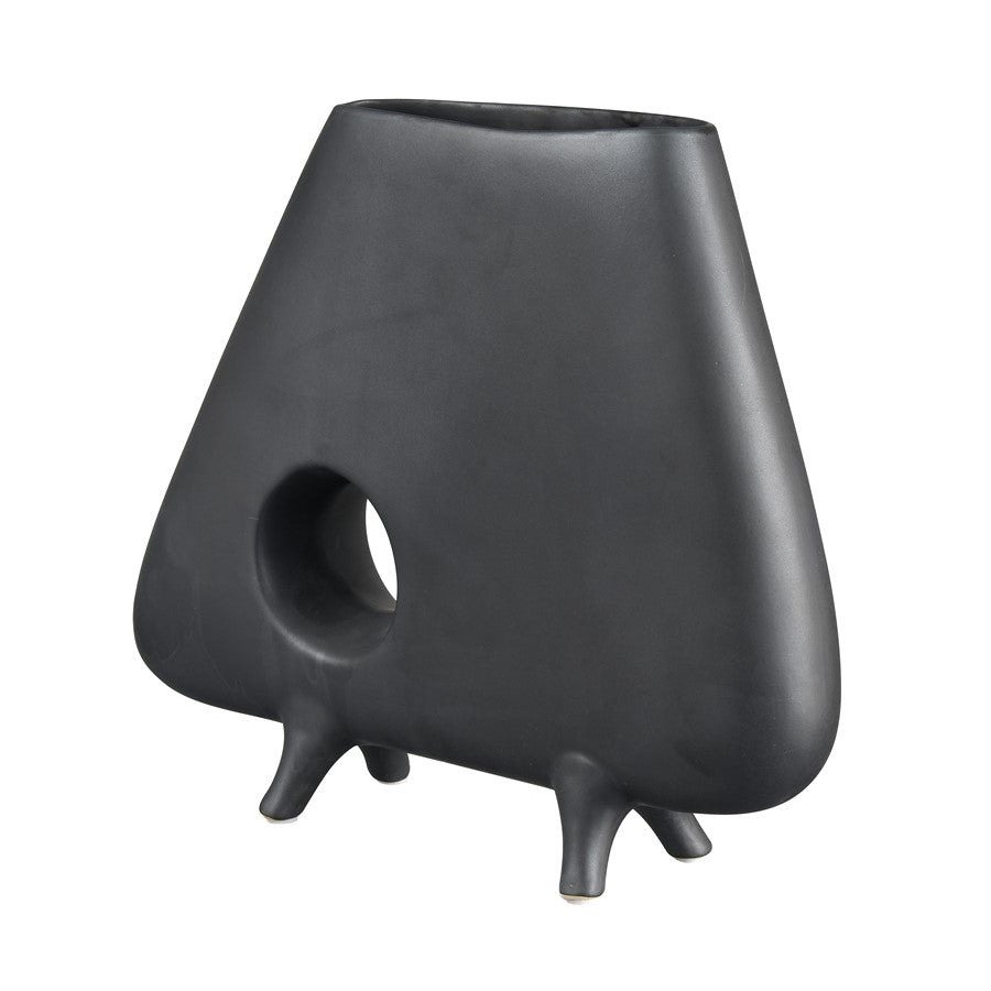 Atlas Lighting Belton Vase, Black