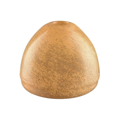 Atlas Lighting Berk Short Vase | Orange Textured Glass | Modern/Contemporary | 8 x 8 x 7 in | Model AC11094-01