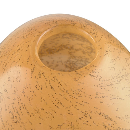 Atlas Lighting Berk Short Vase | Orange Textured Glass | Modern/Contemporary | 8 x 8 x 7 in | Model AC11094-01