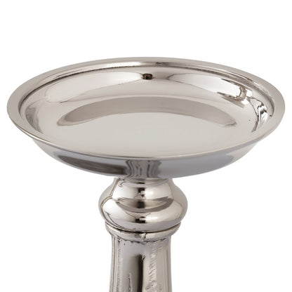 Atlas Lighting Bion Candleholder Set of 3 | Polished Nickel Metal | Dining Room & Mantel Decor | 4.5 x 4.25 x 15 in | Model AC11102-01S