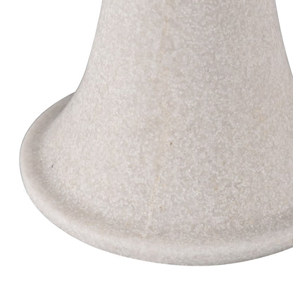Atlas Lighting Bonnie Candleholder Set of 2 | Alabaster Composite | Dining Room & Mantel Decor | 4.25 x 4.25 x 12.5 in | Model AC11111-01S