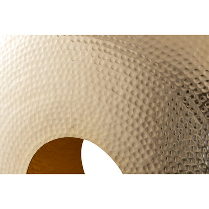 Atlas Lighting Charged Sculpture | Polished Brass Metal on White Marble Plinth | Modern Contemporary Decor | 24 x 7 x 27 in | Model AC11171-01