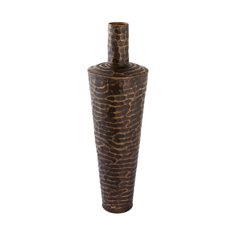 Atlas Lighting Council Large Vase | Bronze Cast Aluminum Transitional Floor Decor | Living Room & Entryway | 9.5 x 9.5 x 30 in | Model AC11210-01
