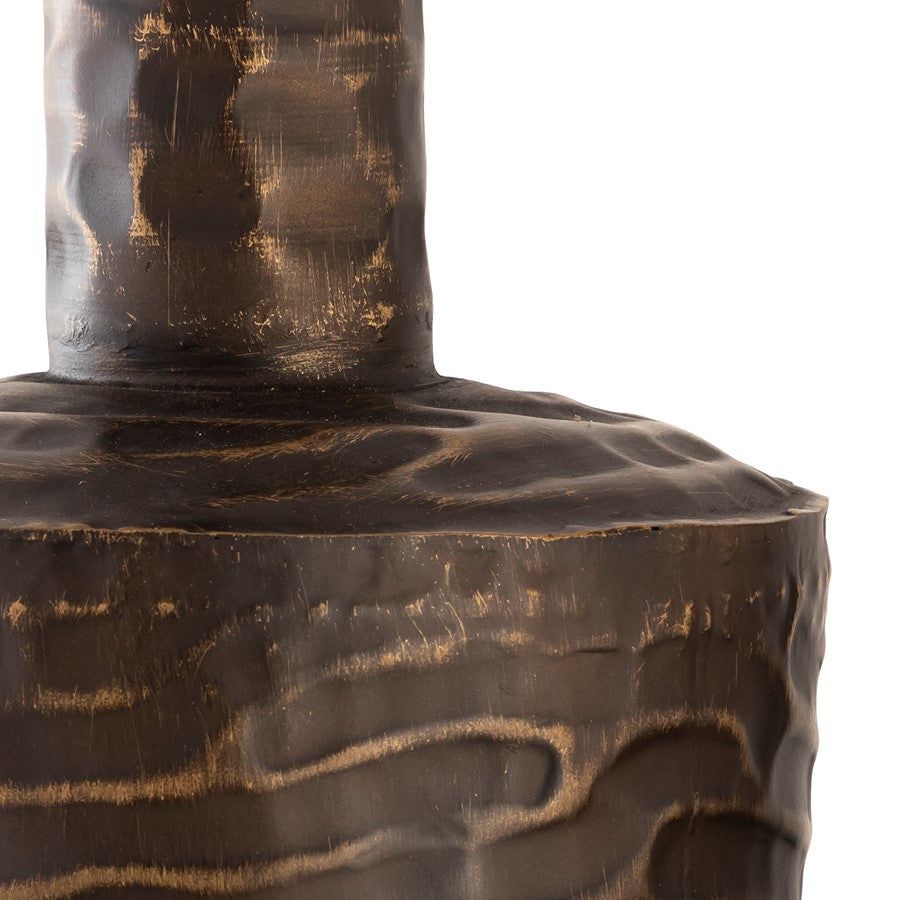 Atlas Lighting Council Large Vase | Bronze Cast Aluminum Transitional Floor Decor | Living Room & Entryway | 9.5 x 9.5 x 30 in | Model AC11210-01