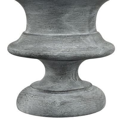 Atlas Lighting Della Large Object | Antique Gray Composite Sculpture | Living Room & Entryway Decor | 6.5 x 6.5 x 14.5 in | Model AC11237-01