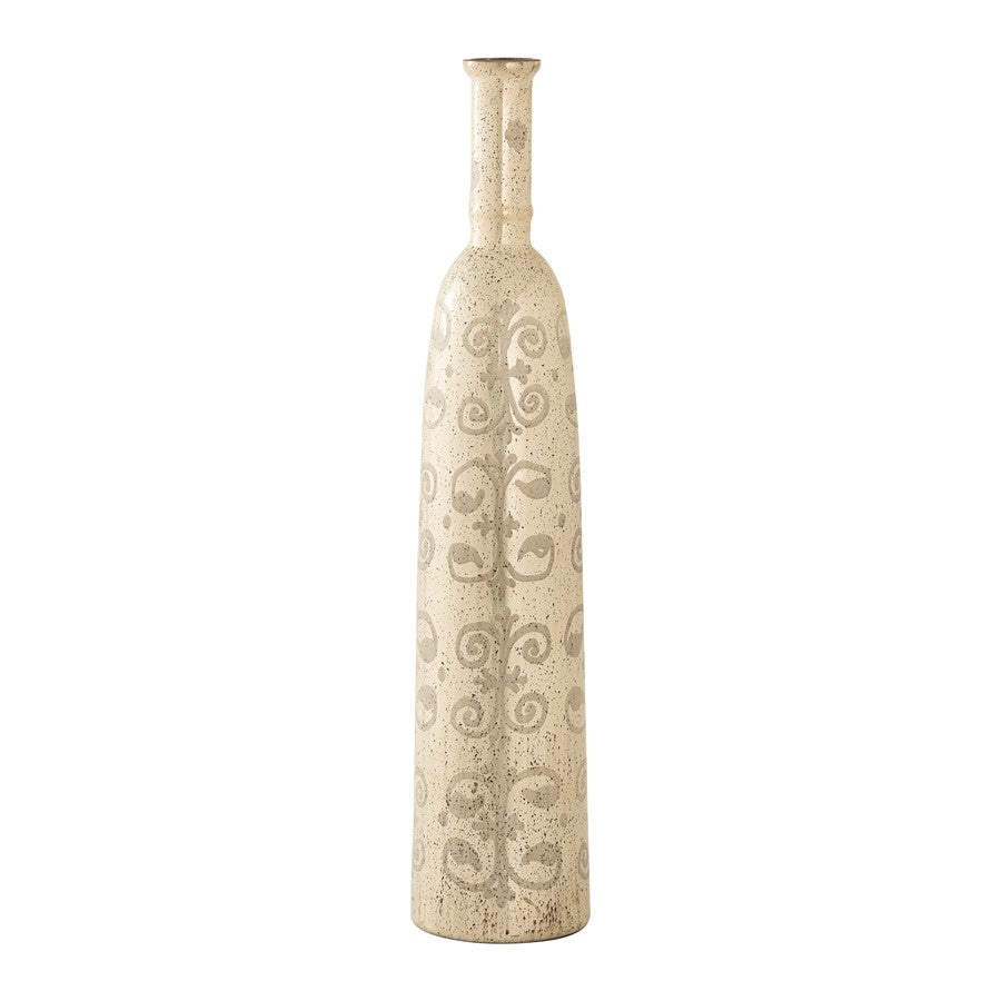 Atlas Lighting Edith Vase | Transitional Champagne Gold Glass | Decorative Vase for Entryway & Living Room | 31in Tall | Model AC11285-01