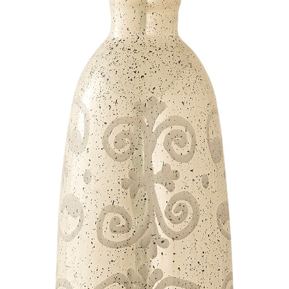 Atlas Lighting Edith Vase | Transitional Champagne Gold Glass | Decorative Vase for Entryway & Living Room | 31in Tall | Model AC11285-01