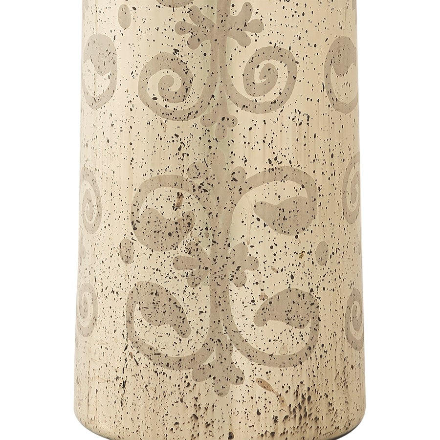 Atlas Lighting Edith Vase | Transitional Champagne Gold Glass | Decorative Vase for Entryway & Living Room | 31in Tall | Model AC11285-01