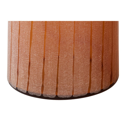 Atlas Lighting Georgia Vase Set of 3 | Frosted Orange Glass | Living Room & Entryway Decor | 25-35in H | Model AC11332-01S