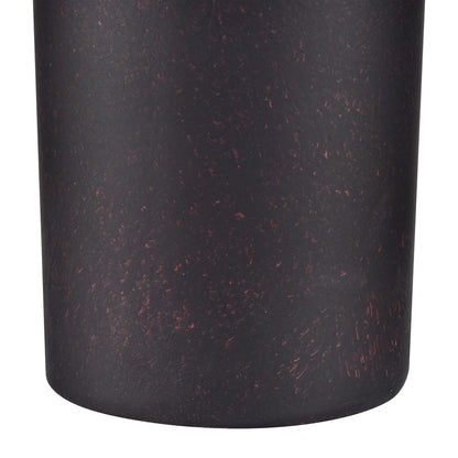 Atlas Lighting Hawking Large Vase | Matte Black Earthenware | Living Room & Entryway Tabletop Decor | 10 x 10 x 16 in | Model AC11375-02