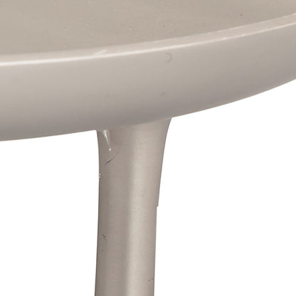 Atlas Lighting Kiser Small Plate | Brushed Nickel Metal Serving Platter | Dining Room & Kitchen Entertaining | 9.5 x 9.5 x 4 in | Model AC11420-03