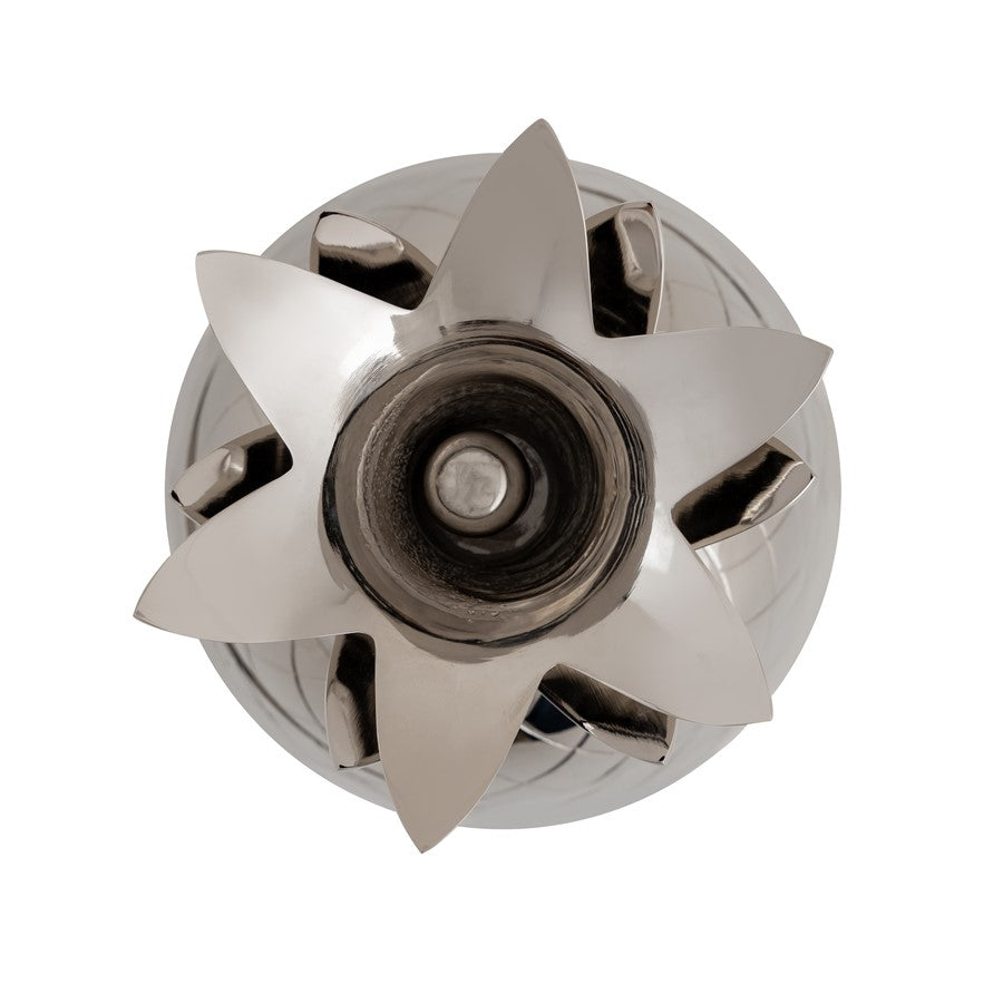 Atlas Lighting Little Island Pineapple Object | Transitional Silver Metal Decorative Box | Bookshelf & Tabletop Decor | Model AC11444-01