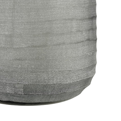 Atlas Lighting Otto Large Vase | Modern Gray Frosted Glass | Living Room & Entryway Decor | 6.25 x 6.25 x 15 in | Model AC11519-01
