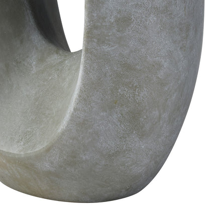 Atlas Lighting Parga Extra Large Bottle | Modern Faux Concrete Composite Vase | Living Room & Entryway Statement Decor | Model AC11527-01