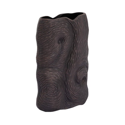 Atlas Lighting Ragan Vase Set of 2 | Oil Rubbed Bronze Metal with Etched Swirl Pattern | Living Room & Entryway Display | Model AC11546-01S