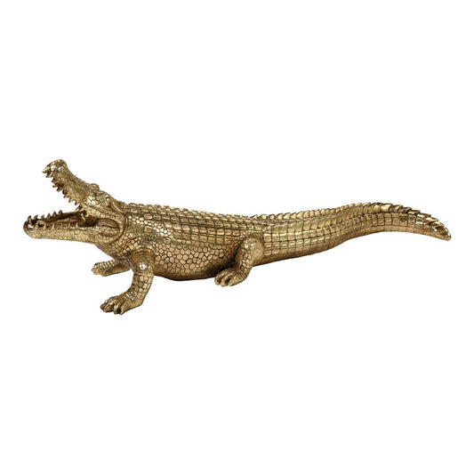 Atlas Lighting What a Croc Sculpture, Gold - AC11678-01