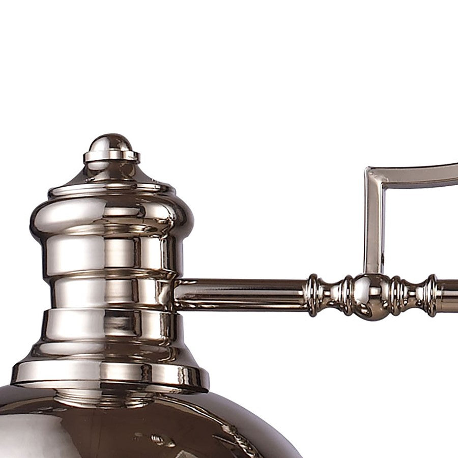 Atlas Lighting Chadwick 47in 3-Light Chandelier | Transitional Chrome Metal | Dining Room & Living Room | 47 x 13 x 21 in | Model CL11009-CH