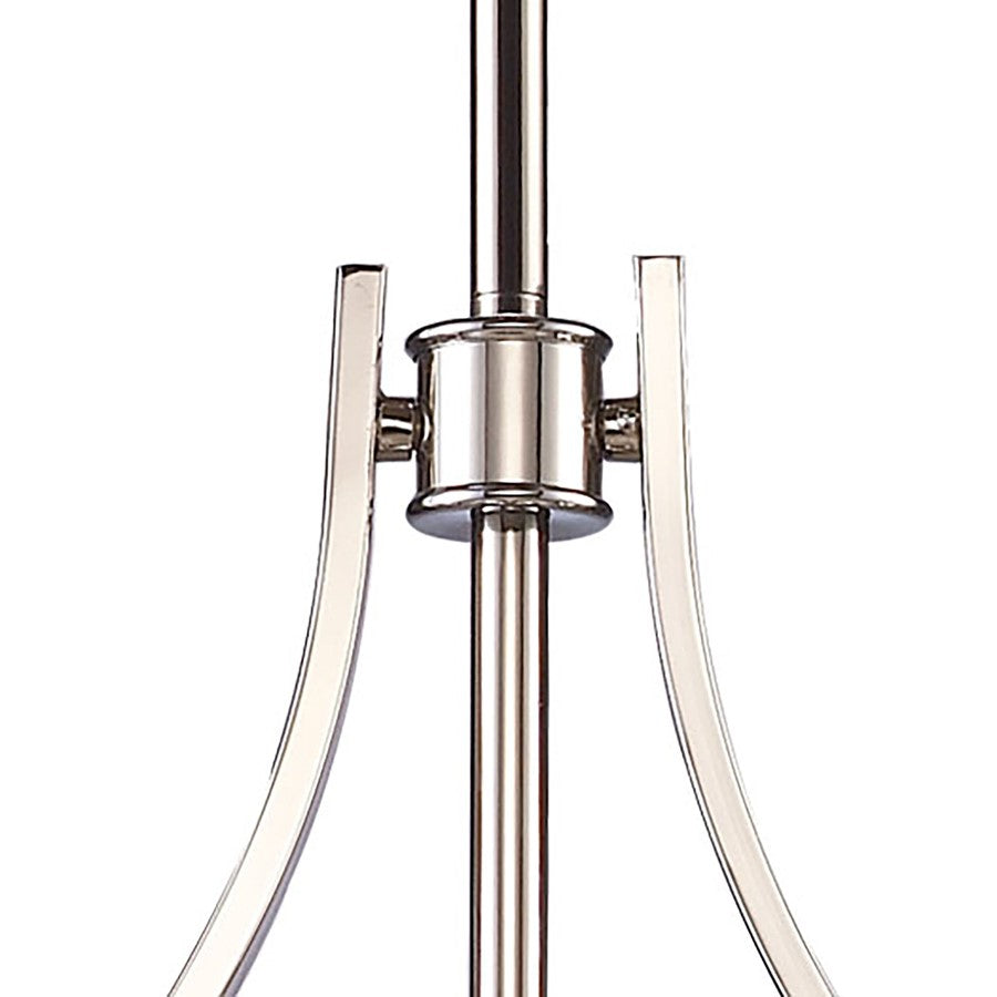 Atlas Lighting Chadwick 47in 3-Light Chandelier | Transitional Chrome Metal | Dining Room & Living Room | 47 x 13 x 21 in | Model CL11009-CH