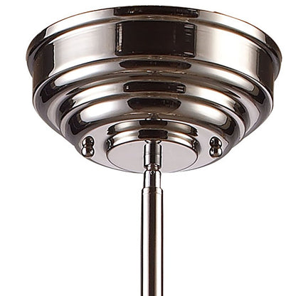 Atlas Lighting Chadwick 47in 3-Light Chandelier | Transitional Chrome Metal | Dining Room & Living Room | 47 x 13 x 21 in | Model CL11009-CH