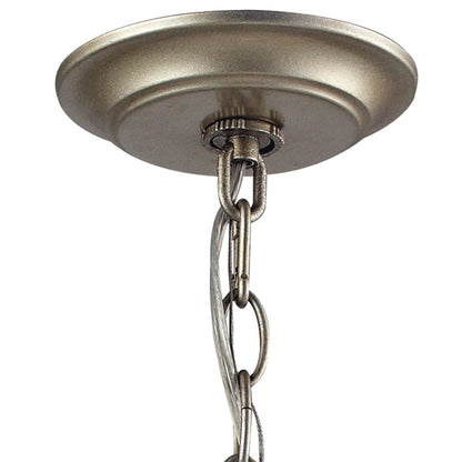 Atlas Lighting Chandette 14in 4-Light Chandelier | Transitional Champagne Gold Metal | Dining Room & Living Room | 14 x 14 x 18 in | Model CL11122-GD