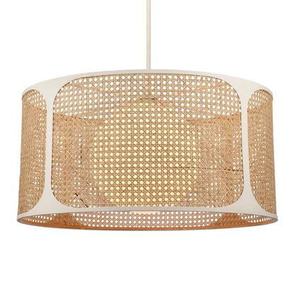 Atlas Lighting Coastal Breeze 27in 1-Light Chandelier | Transitional White Coral Metal | Dining Room & Living Room | Model CL11127-WH