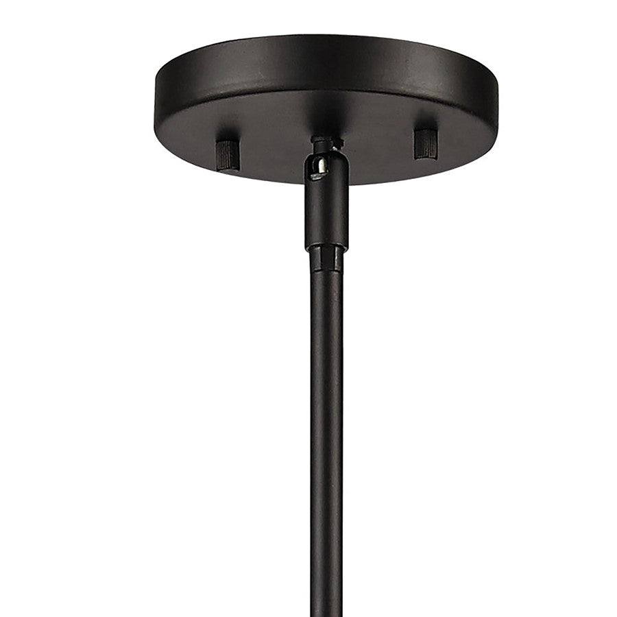 Atlas Lighting Delphine 16in 12-Light Chandelier | Modern Oil Rubbed Bronze Starburst | Dining Room & Living Room | 16 x 16 x 16 in | Model CL11146-BZ