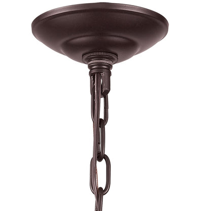 Atlas Lighting Medford 26in 5-Light Chandelier | Transitional Oil Rubbed Bronze Metal | Dining Room & Kitchen Island | Model CL11244-BZ
