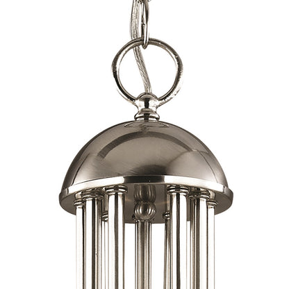 Atlas Lighting Montgomery 34in 9-Light Chandelier | Traditional Brushed Nickel Metal | Dining Room & Living Room | 34 x 34 x 29 in | Model CL11261-NK