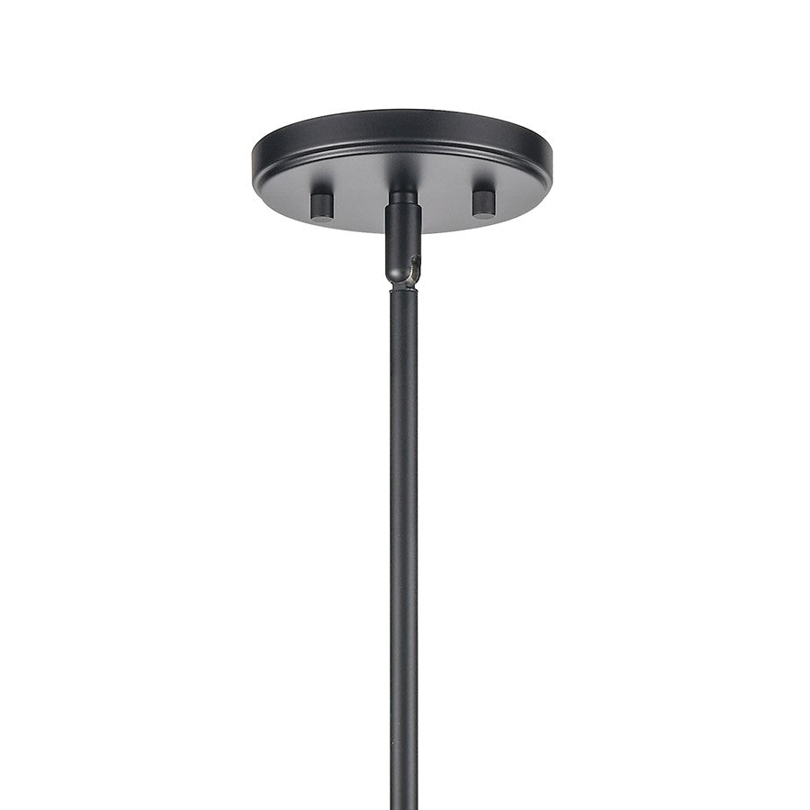 Atlas Lighting Newland 34in 8-Light Chandelier | Transitional Matte Black Metal | Dining Room & Living Room | 34 x 34 x 28 in | Model CL11273-BK