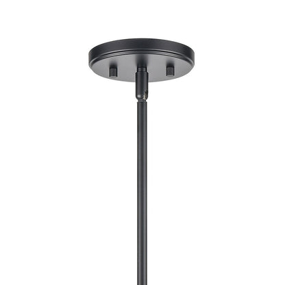 Atlas Lighting Newland 34in 8-Light Chandelier | Transitional Matte Black Metal | Dining Room & Living Room | 34 x 34 x 28 in | Model CL11273-BK