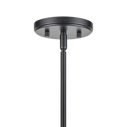 Atlas Lighting Saginaw 18in 6-Light Chandelier | Transitional Matte Black Metal | Dining Room & Kitchen Island | 18 x 18 x 16 in | Model CL11322-BK
