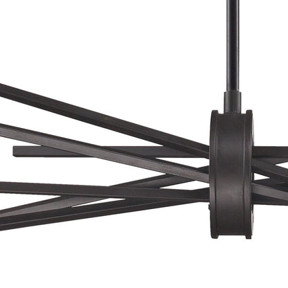 Atlas Lighting Xenia 31in 6-Light Chandelier | Modern Oil Rubbed Bronze Metal | Dining Room & Living Room | 31 x 18 x 16 in | Model CL11407-BZ