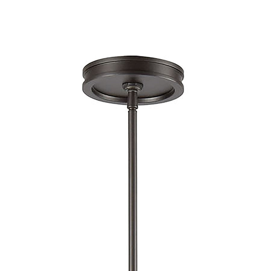 Atlas Lighting Xenia 54in 14-Light Chandelier | Modern Oil Rubbed Bronze Metal | Kitchen Island & Dining Room | 54 x 17 x 18 in | Model CL11409-BZ