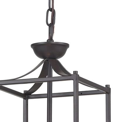 Atlas Lighting Arthur 7in 3-Light Mini Pendant | Transitional Oil Rubbed Bronze Metal | Dining Room & Entryway | 7 x 7 x 14.75 in | Model CL11530-BZ
