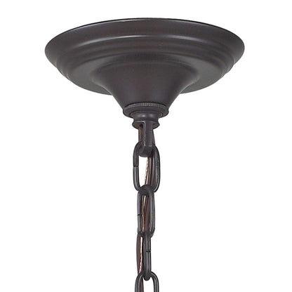Atlas Lighting Arthur 7in 3-Light Mini Pendant | Transitional Oil Rubbed Bronze Metal | Dining Room & Entryway | 7 x 7 x 14.75 in | Model CL11530-BZ