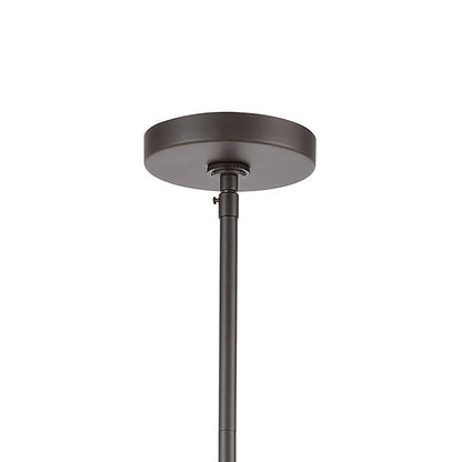 Atlas Lighting Fairfax 9in 3-Light Mini Pendant | Transitional Oil Rubbed Bronze Metal | Kitchen Island & Dining Room | Model CL11583-BZ