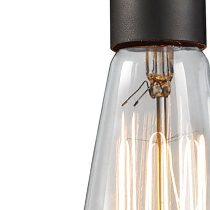Atlas Lighting Menlow Park 2in 1-Light Mini Pendant | Transitional Oil Rubbed Bronze Metal | Kitchen Island & Dining Room | Model CL11631-BZ