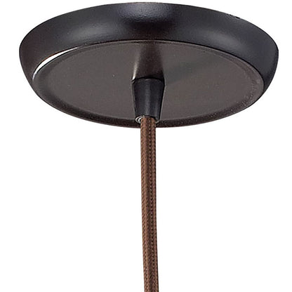 Atlas Lighting Menlow Park 2in 1-Light Mini Pendant | Transitional Oil Rubbed Bronze Metal | Kitchen Island & Dining Room | Model CL11631-BZ